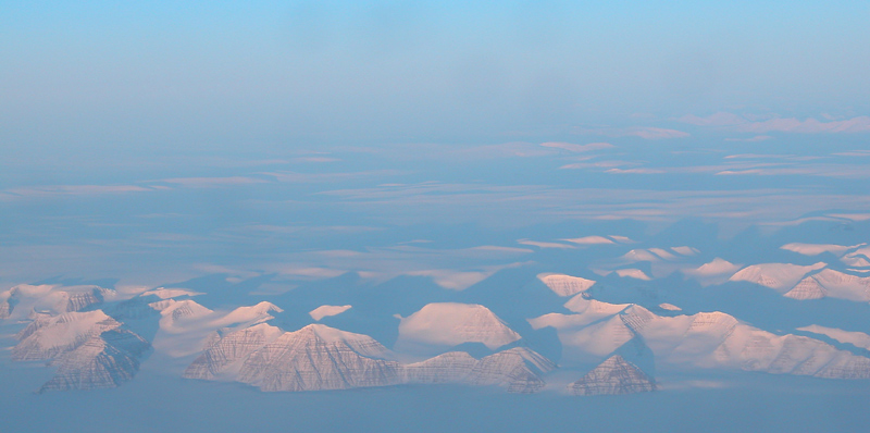 Grönland aus 10.000 m