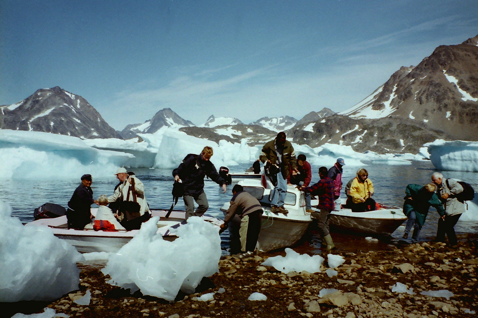 Grönland: Bootstour durchs Eismeer