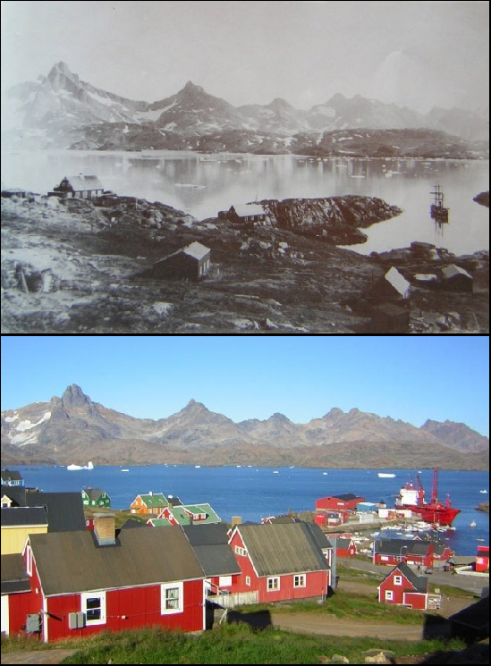 Grönland, einst und jetzt / Greenland, then and now