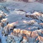 Grönland Inlandeis und Berge