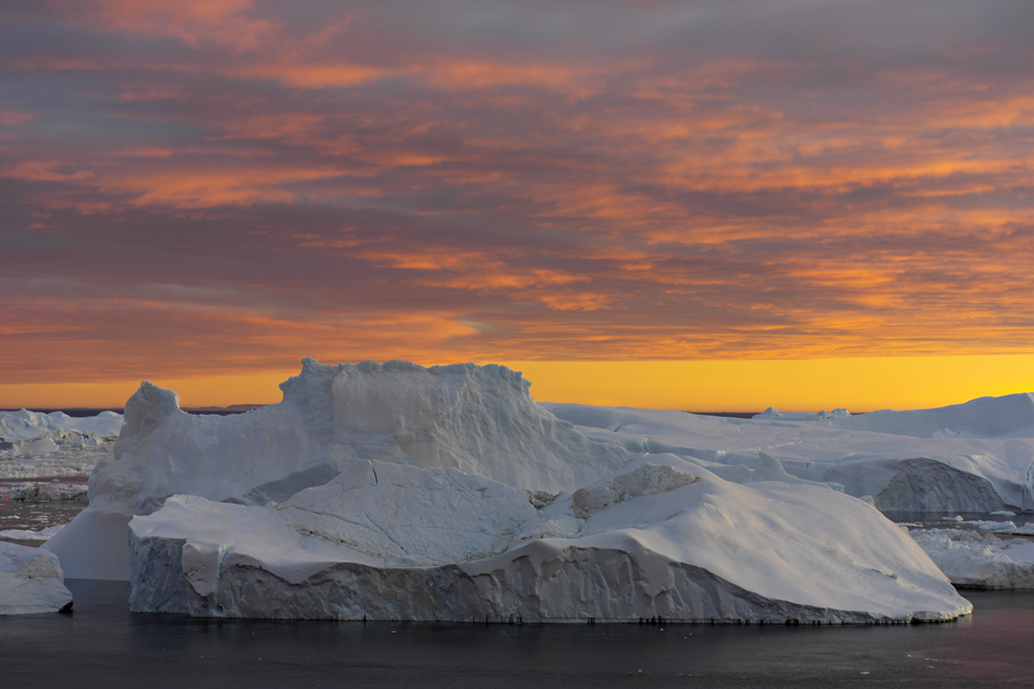 Grönland „Tagesende am Eisfjord“ FVR 2012