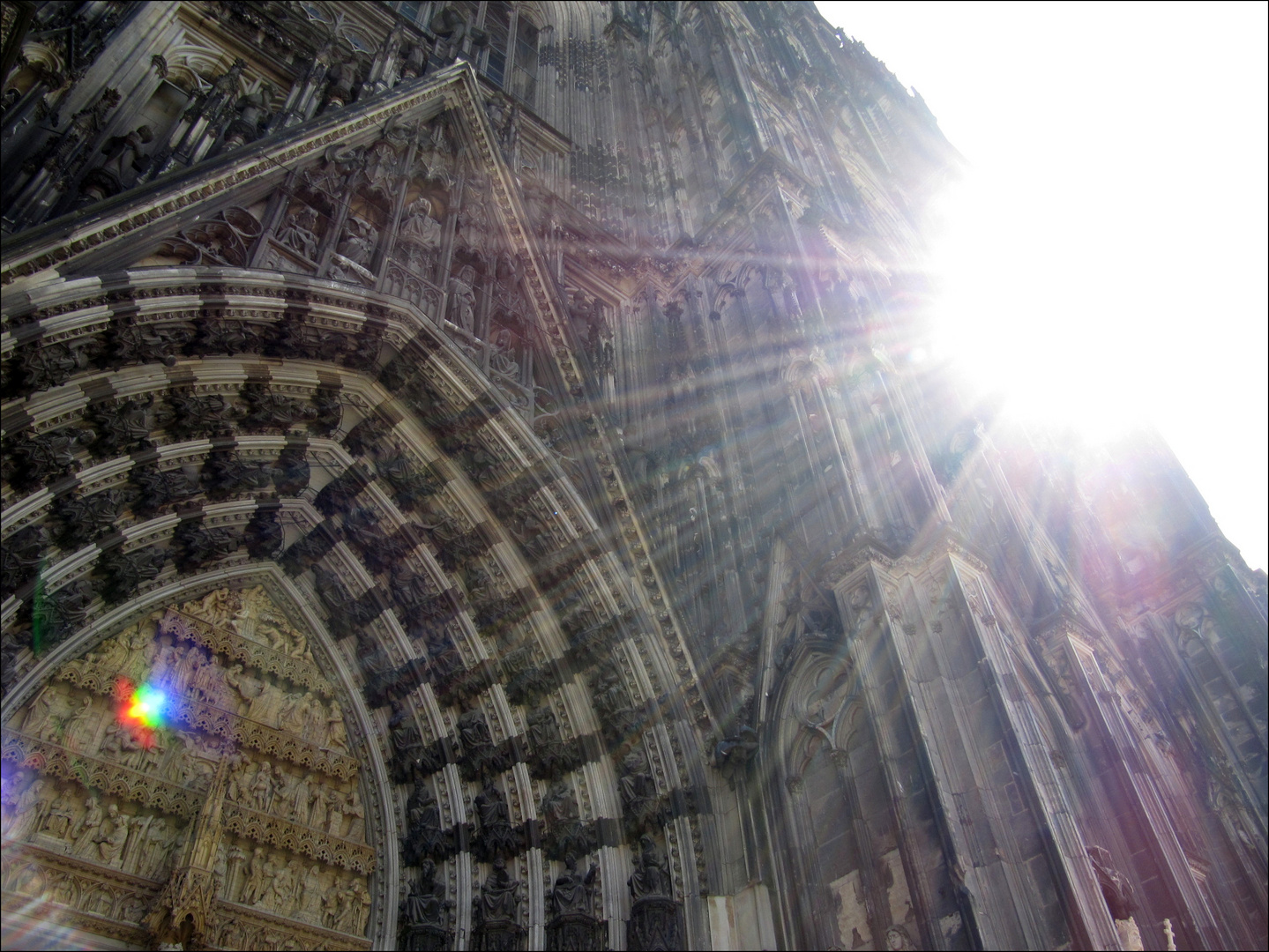 Größe im Licht.