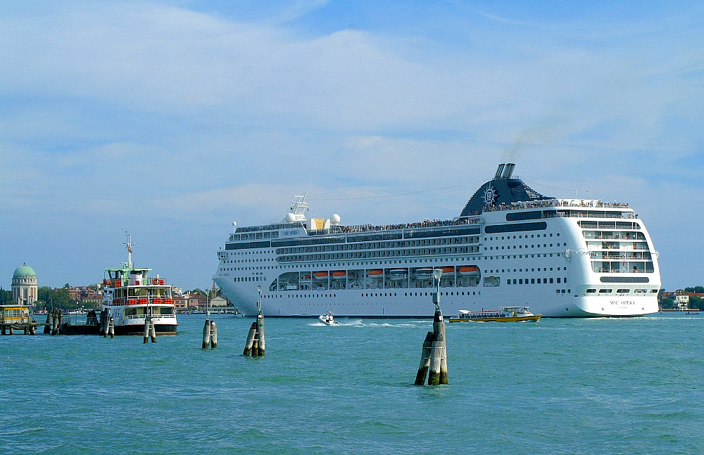 Größenvergleiche in Venedig