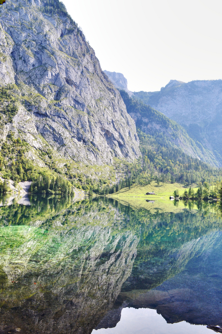 Größenverhältnisse am Obersee