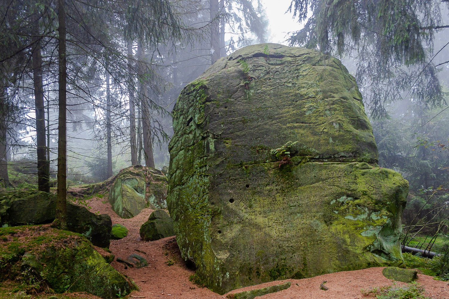 Größter mir bekannte Snatstein (Grenzstein) 