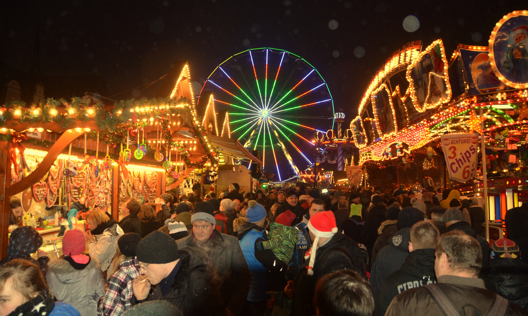 Größter Weihnachtsmarkt im Norden Foto & Bild gratulation und