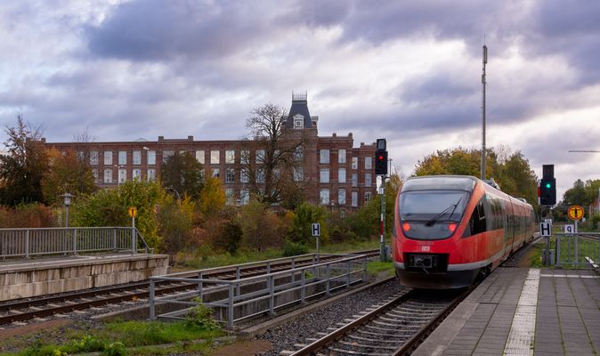 Gronau - Railway Station - van Delden Factory - 02