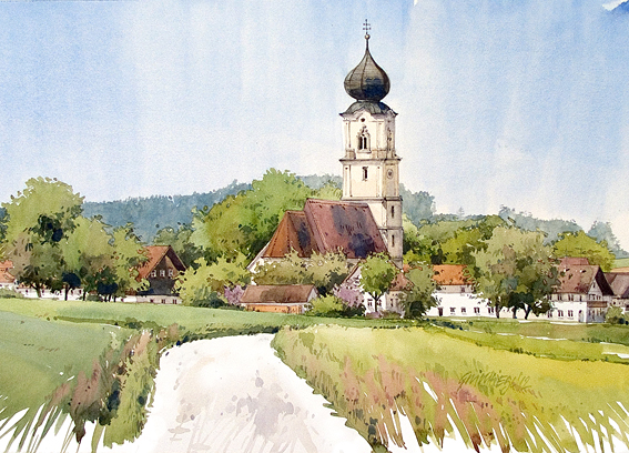 Grongörgen (Aquarell - OD)