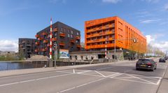 Groningen - Europapark - Boumaboulevard - Building "Hete Kolen" - 01