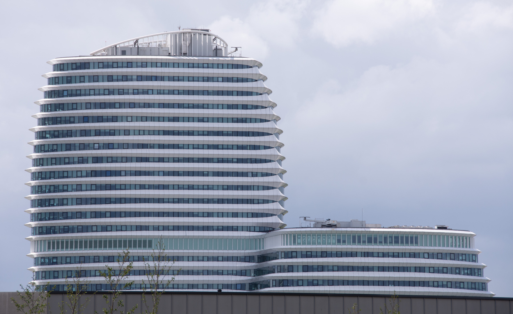 Groningen - Europapark - View on DUO-building - 02