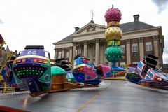 Groningen - Fair and Town Hall at the Grote Markt