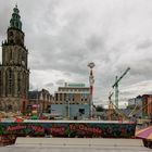 Groningen - Grote Markt with Fair and Martinitoren