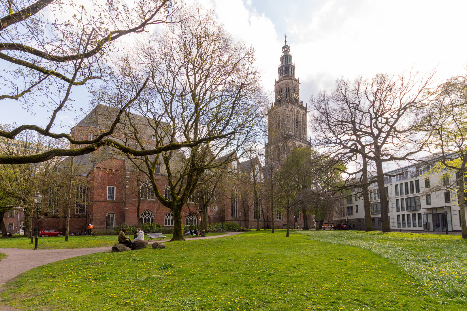 Groningen - Martinikerkhof - Martinikerk