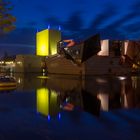 Groninger Museum zur blauen Stunde