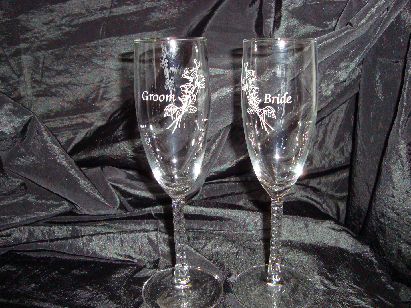 Groom Bride ( Bräutigam und Braut ) Spezial Glas