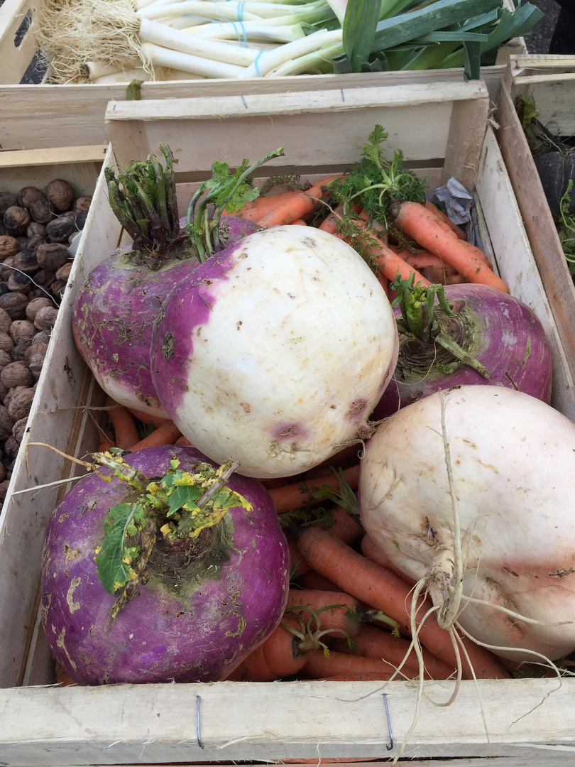 Gros légumes de saison