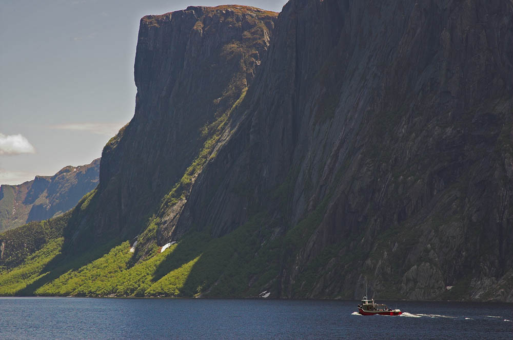 Gros Morne National Park, Fahrt auf dem Süßwasser-"fjord"