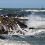 " Gros temps devant Barfleur. "