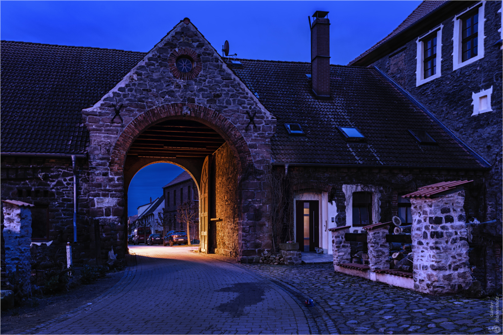 Groß Ammensleben: Magdeburger Tor der Domäne