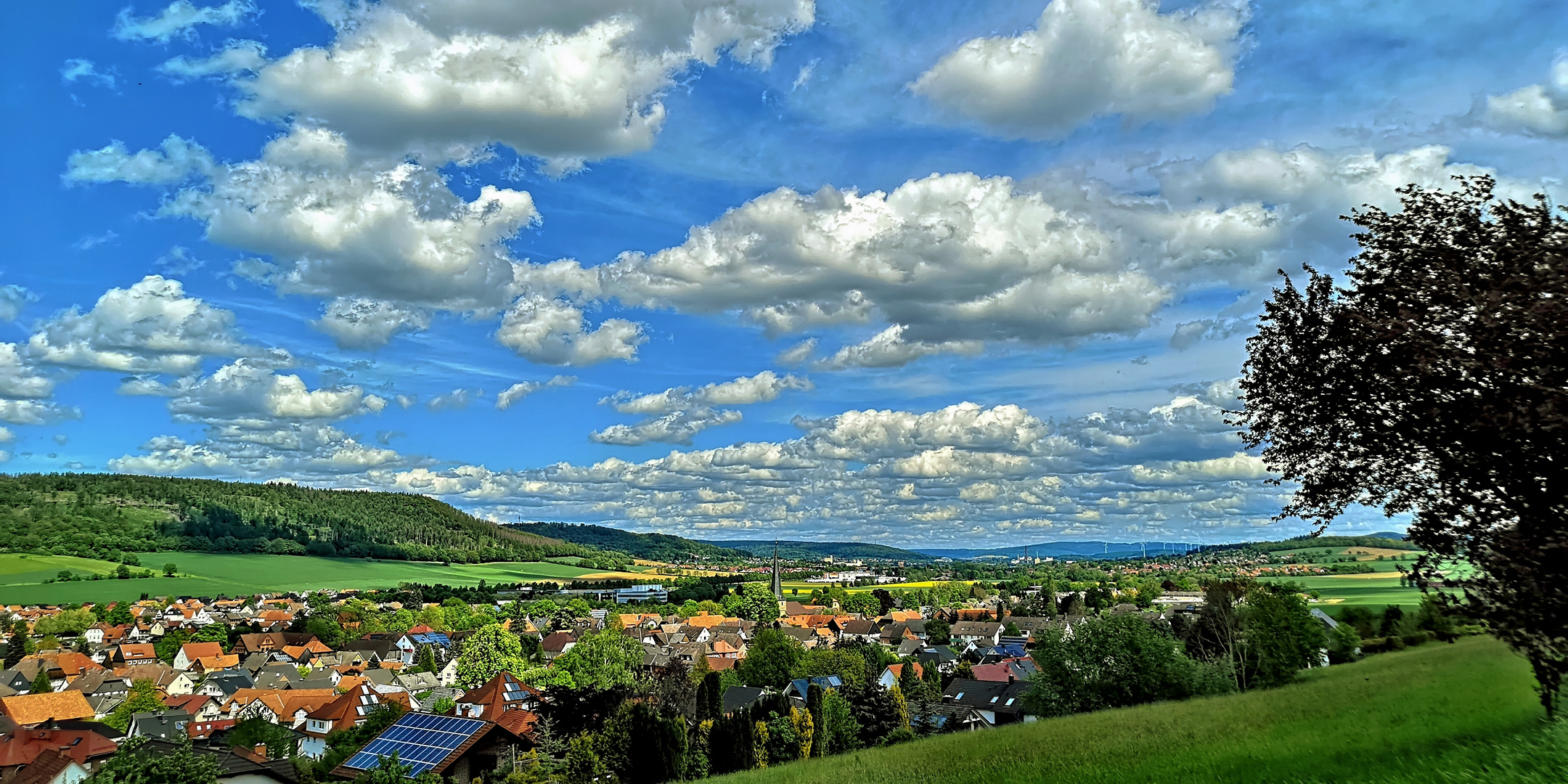 Groß Berkel (Blick vom Todtenberg)