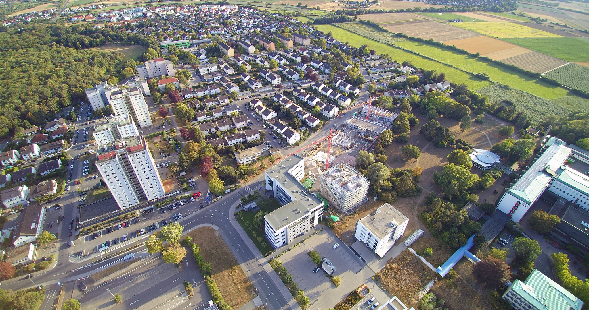 Gross-Gerau / Esch - Bauarbeiten am Europaring