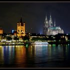 Groß Sankt Martin und Kölner Dom