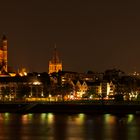 Groß St. Martin und Rathausturm by Night