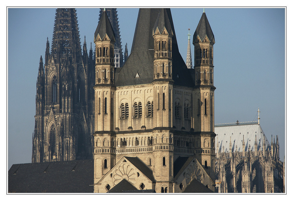 Groß St. Martin vor dem Dom