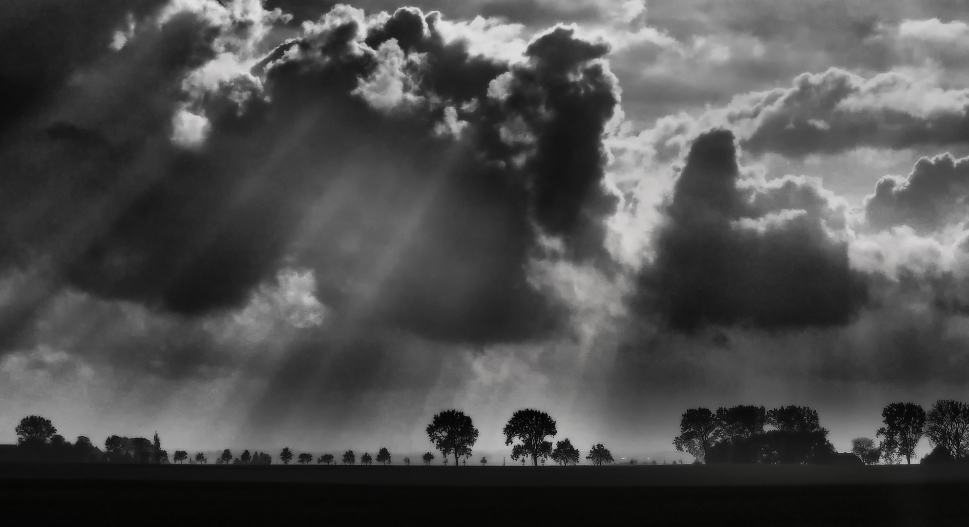 gross und klein in der landschaft ...