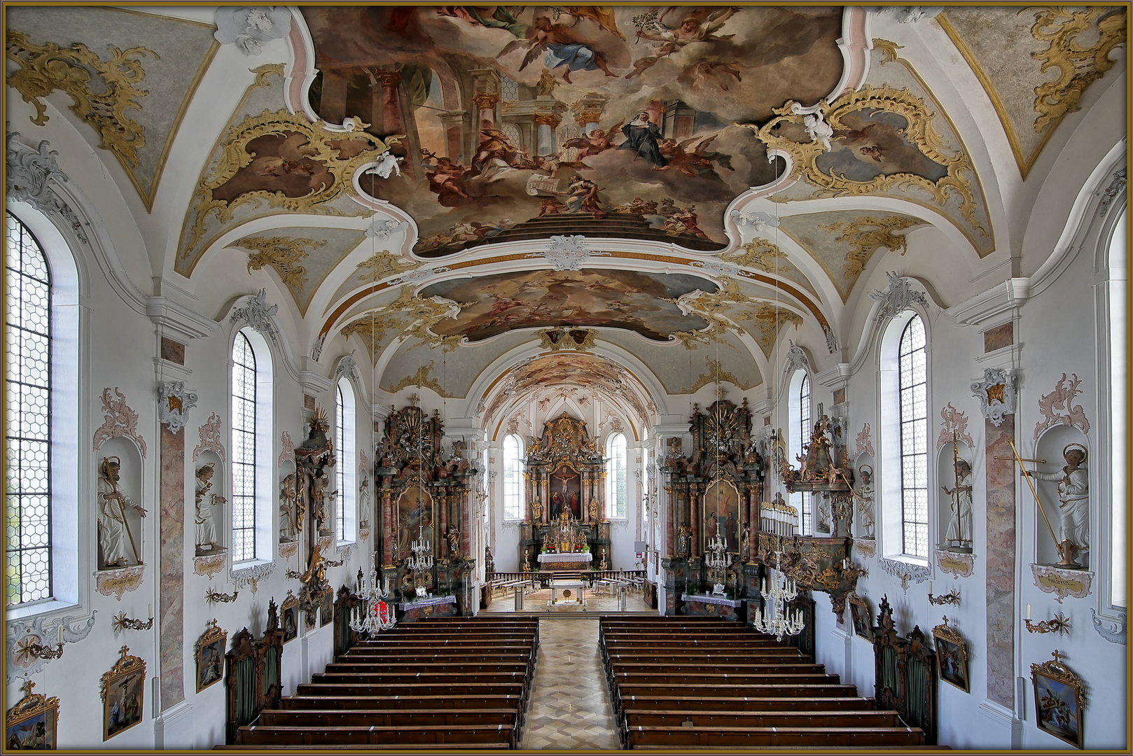 Großaitingen – Pfarrkirche St. Nikolaus und Walburga