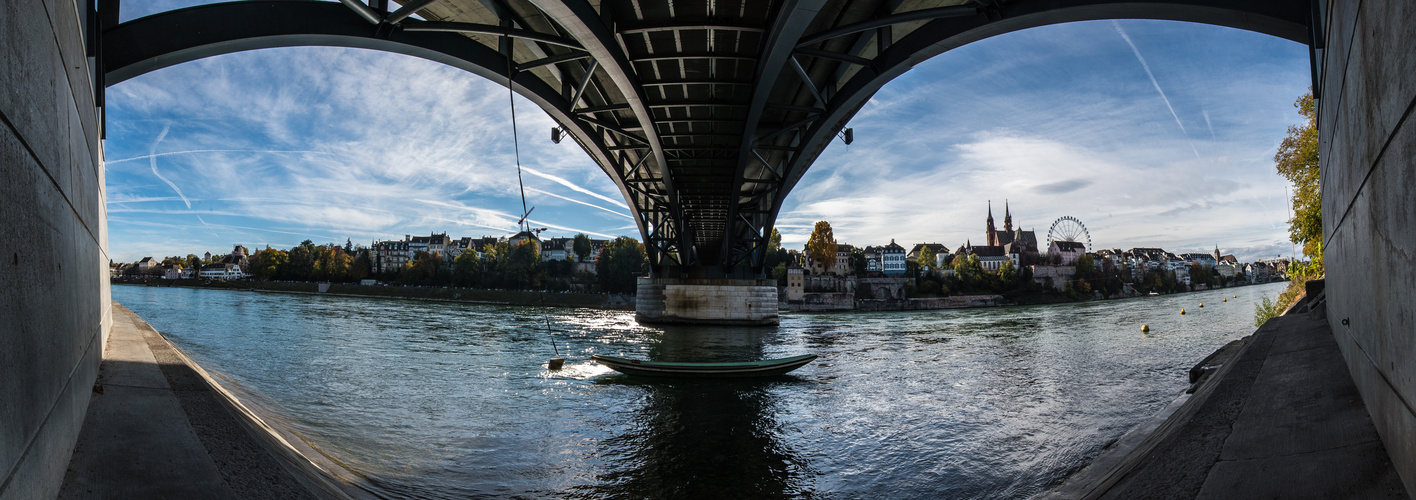 Grossbasel und Wettsteinbrücke