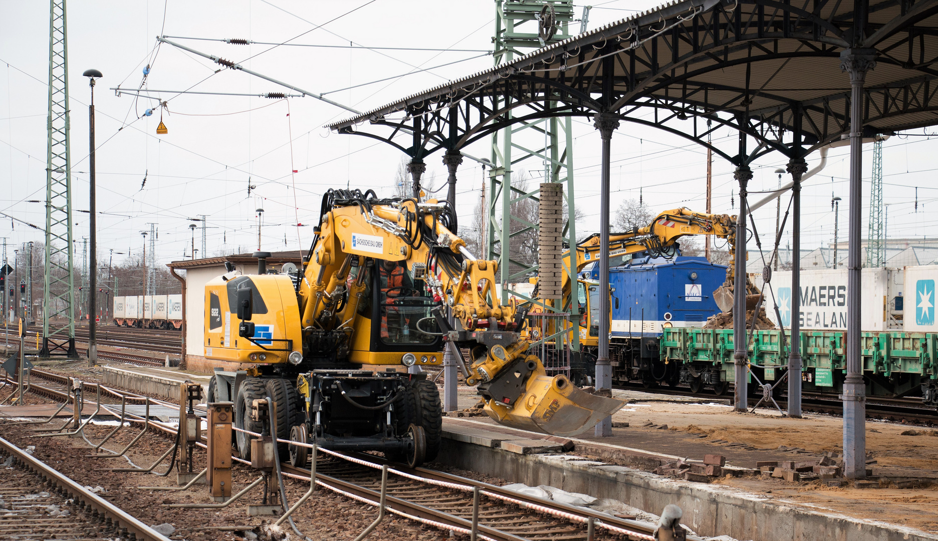 Großbaustelle...