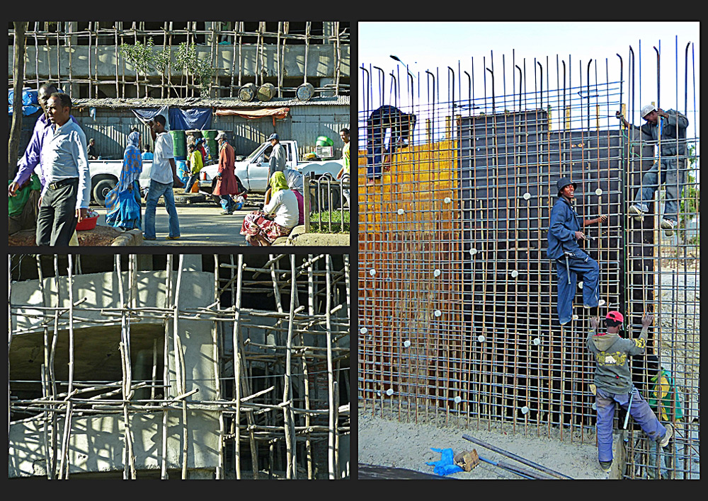 Grossbaustelle Addis Ababa