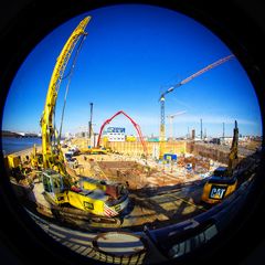 Großbaustelle auf einen Blick ...