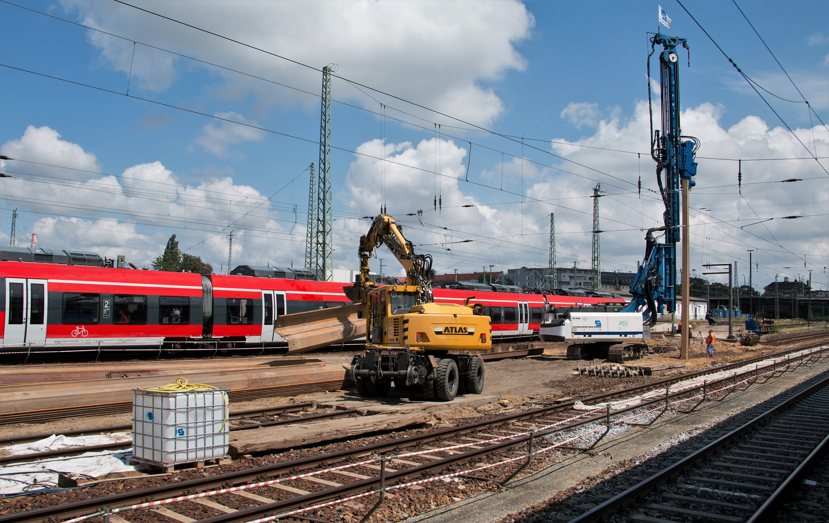 Großbaustelle...