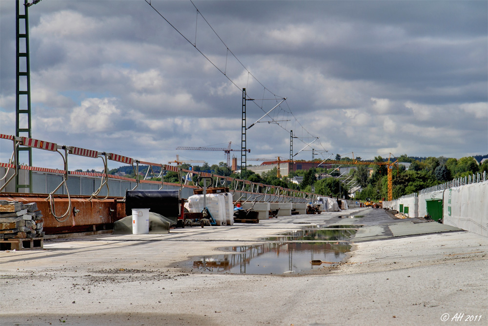 Großbaustelle Göltzschtalbrücke