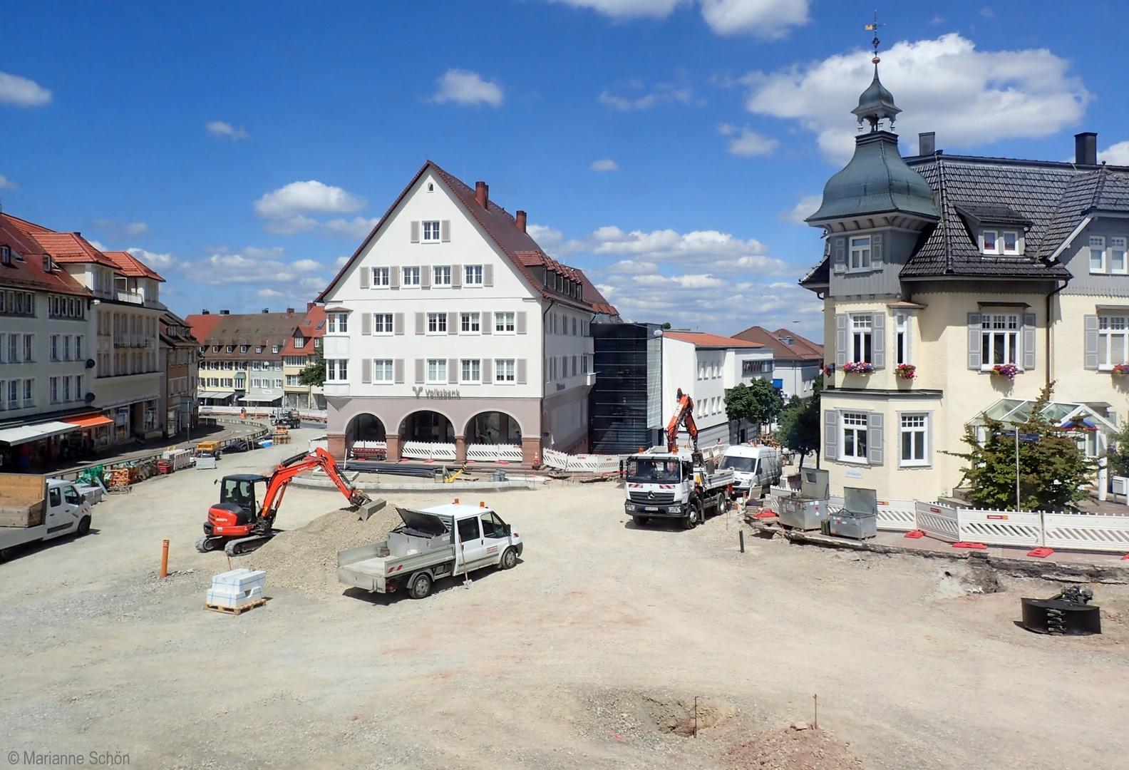 Großbaustelle in Freudenstadt... 