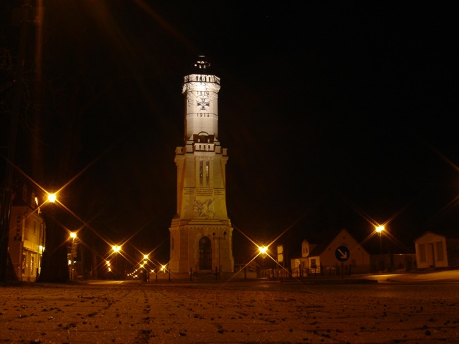 Großbeeren bei nacht