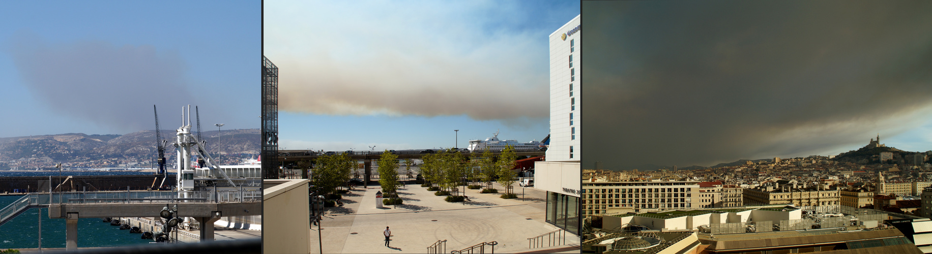 Großbrand bei Marseille