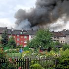 Großbrand einer Lagerhalle in Bochum-Riemke (NRW) # 2