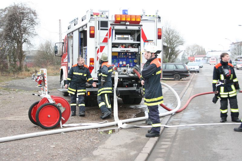 Großbrand Güterbahnhof Saarlouis 2