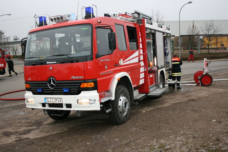 Großbrand Güterbahnhof Saarlouis 4