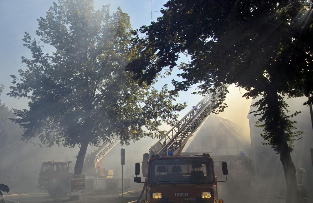 Großbrand im Lindendorf