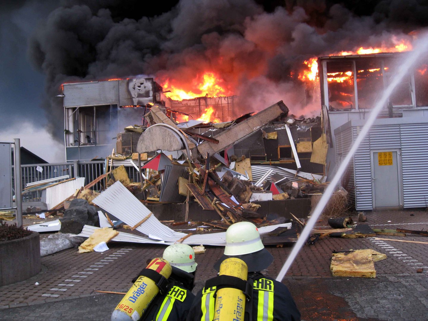 Großbrand in Erndtebrück-Schameder