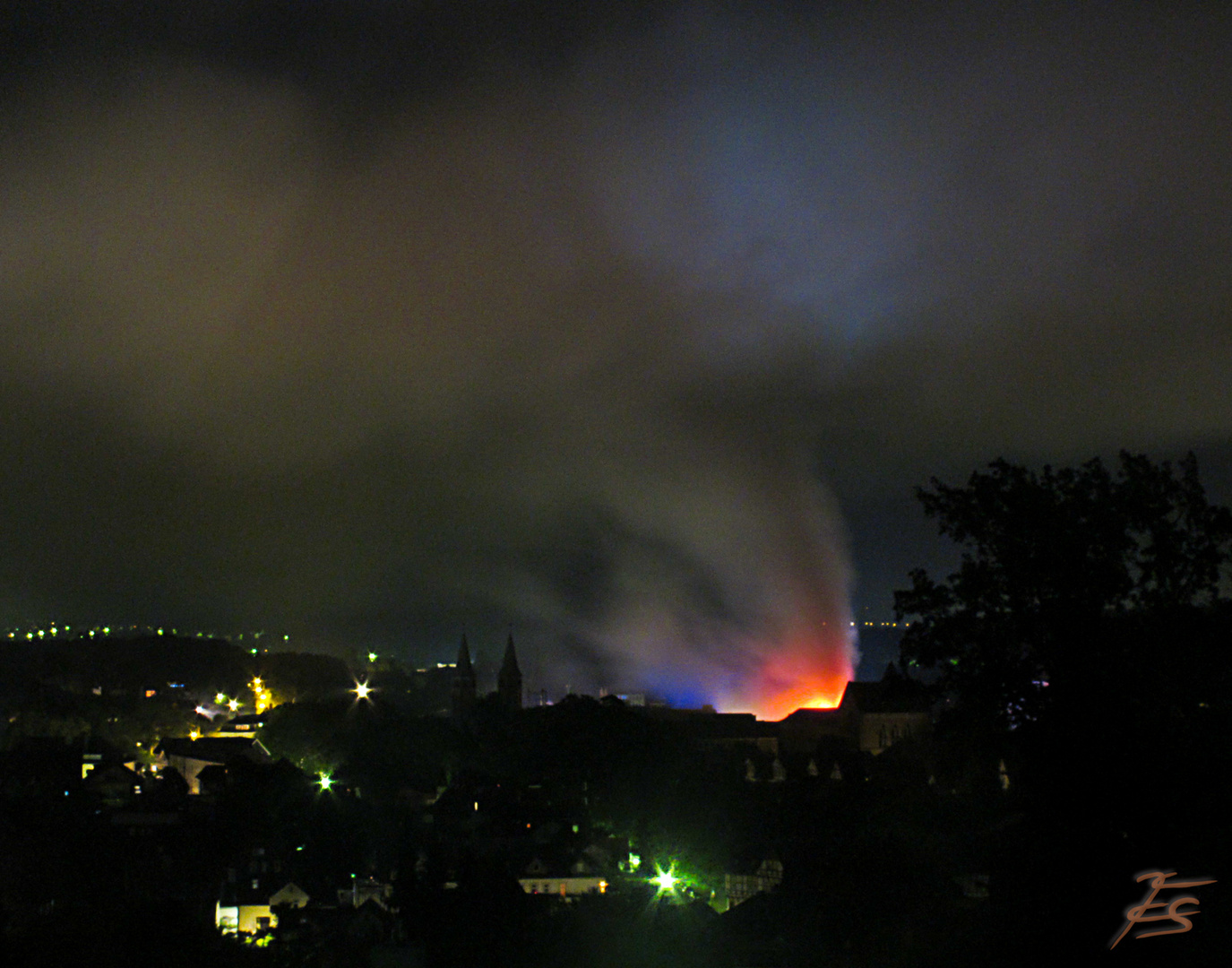 Großbrand in Goslar...