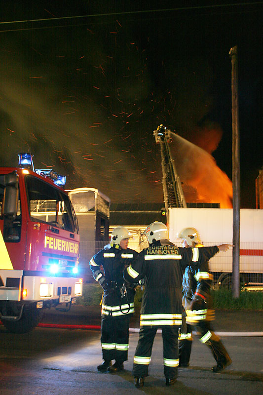 Großbrand in Hannover - Einsatzbefehl