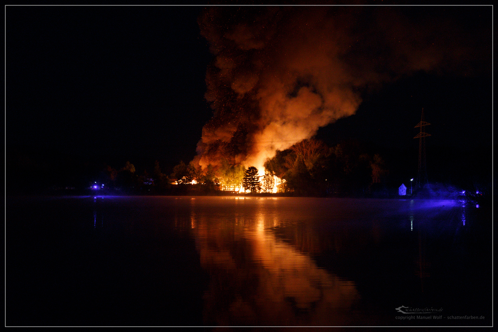 Großbrand in Haßfurt