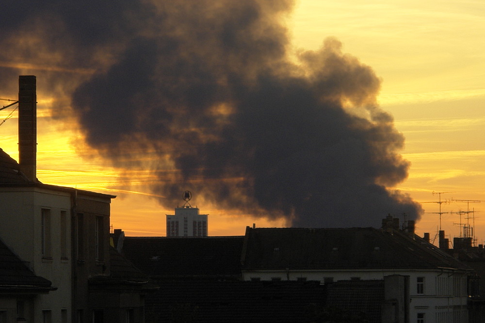 Großbrand in Leipzig II