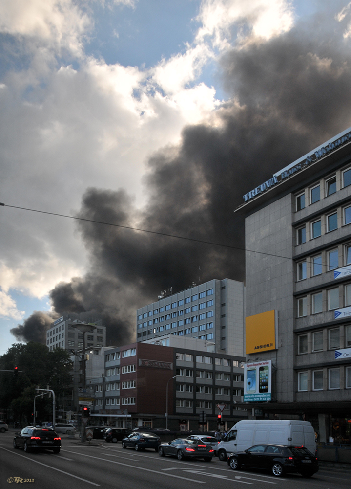 Großbrand in LU