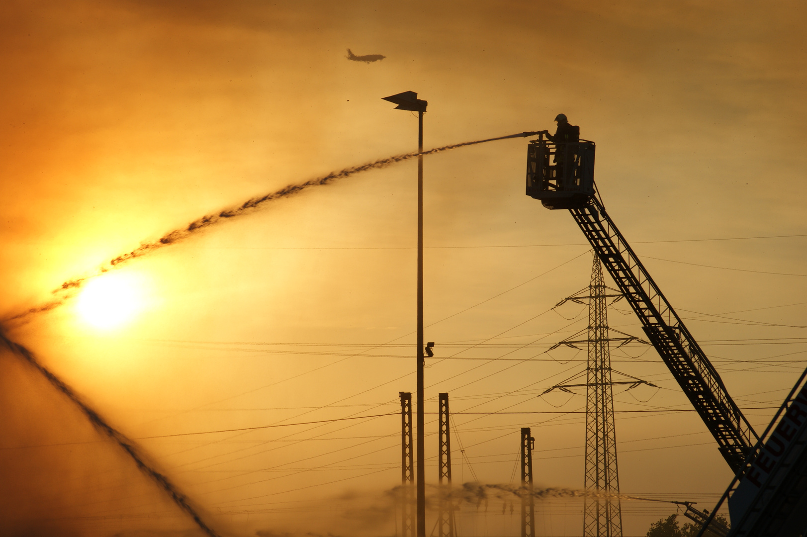 Großbrand in Neuss am 02. Juli 2010